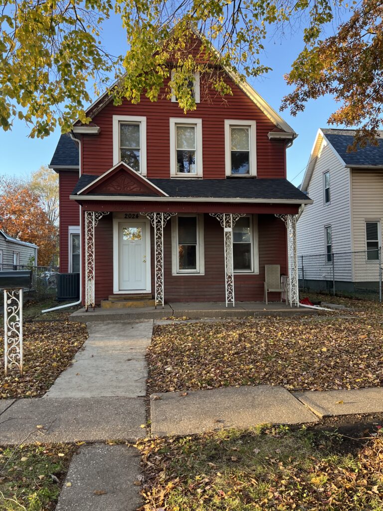 Outside of Playtime Academy Daycare at 2024 Dixwell St, Davenport, IA 52802.