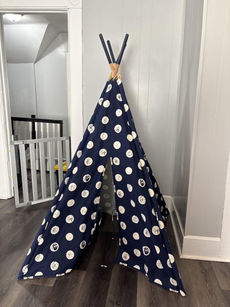 Teepee at Playtime Academy Daycare in Davenport, Iowa